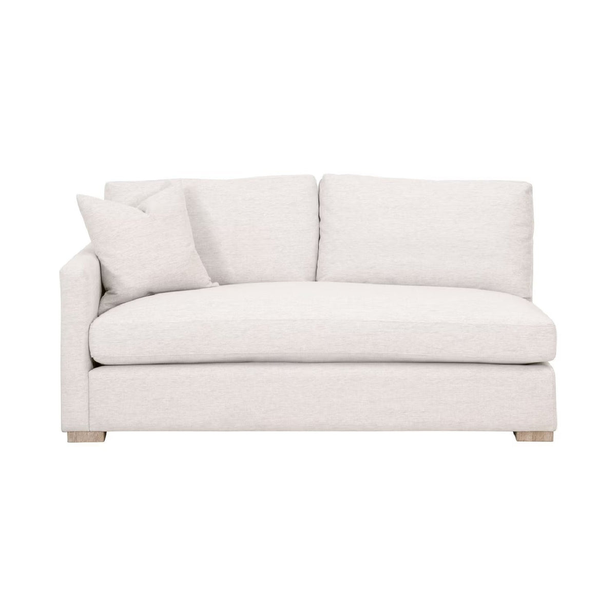 Gray Modular 2-Seater Sofa | Living Essentials Clara