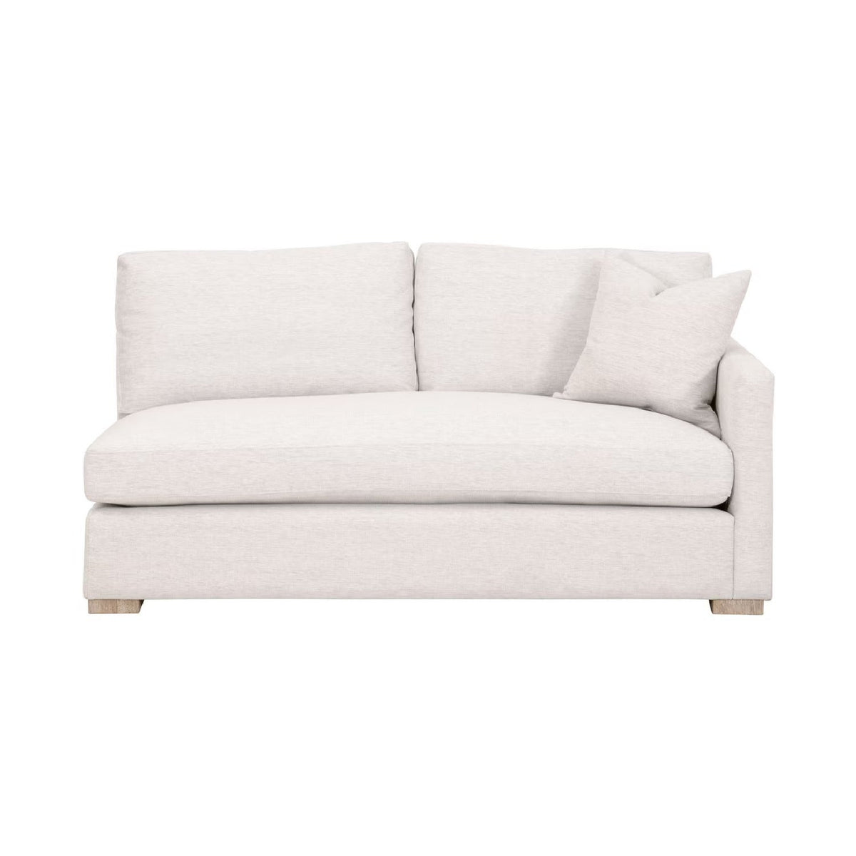 Gray Modular 2-Seater Sofa | Living Essentials Clara