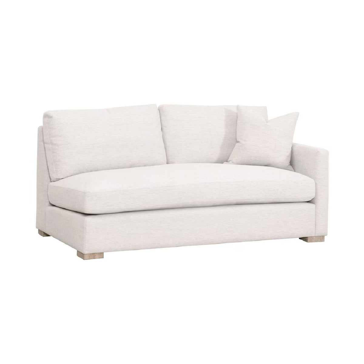 Gray Modular 2-Seater Sofa | Living Essentials Clara