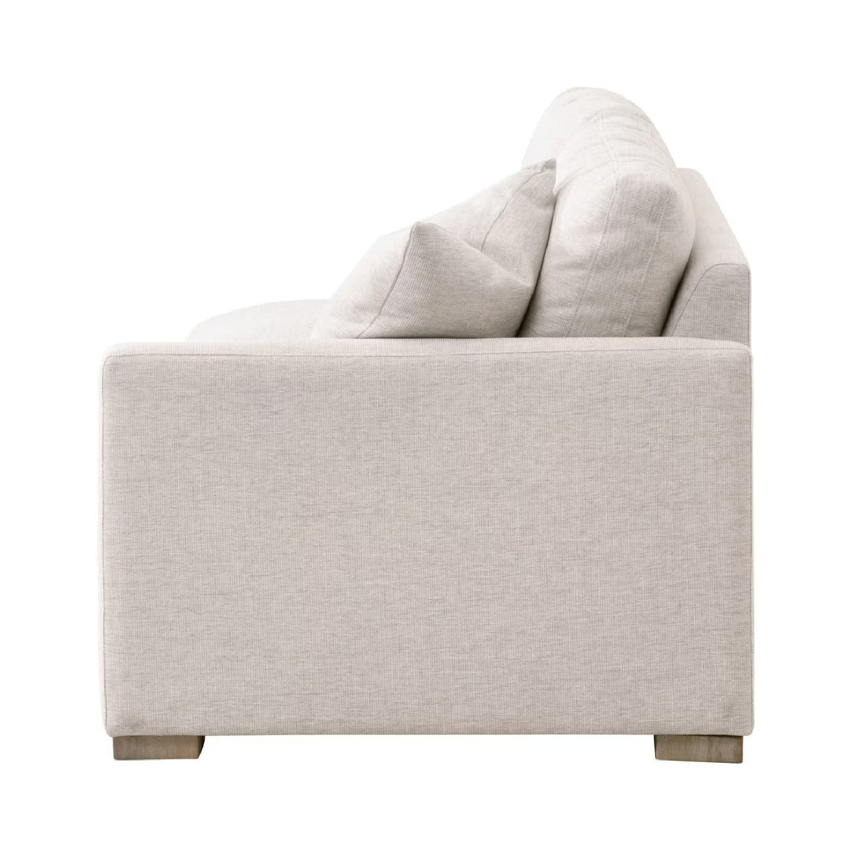 Gray Modular 2-Seater Sofa | Living Essentials Clara