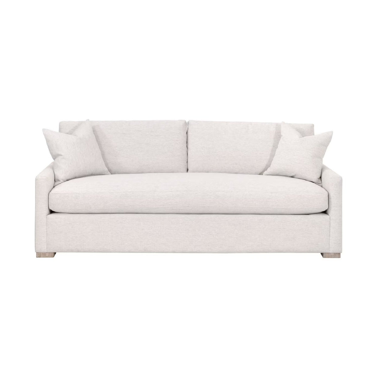Modern European furniture - Gray Slim-Armed Queen Sleeper Sofa - www.oroa.com