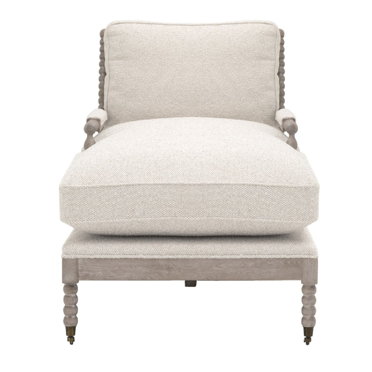 Gray Oak Chaise Lounge | Living Essentials Rouleau