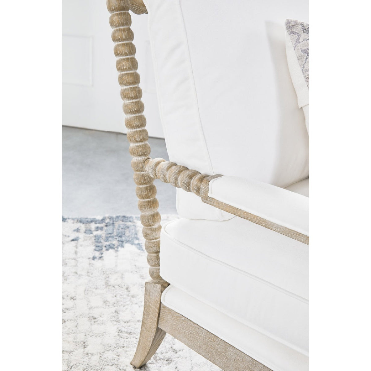 Gray Oak Chaise Lounge | Living Essentials Rouleau