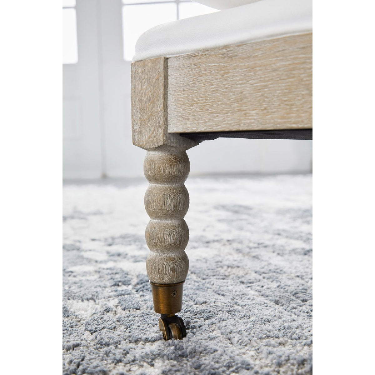 Gray Oak Chaise Lounge | Living Essentials Rouleau