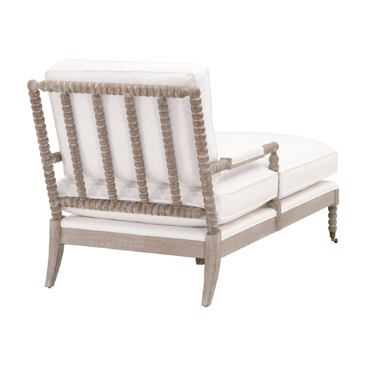Gray Oak Chaise Lounge | Living Essentials Rouleau