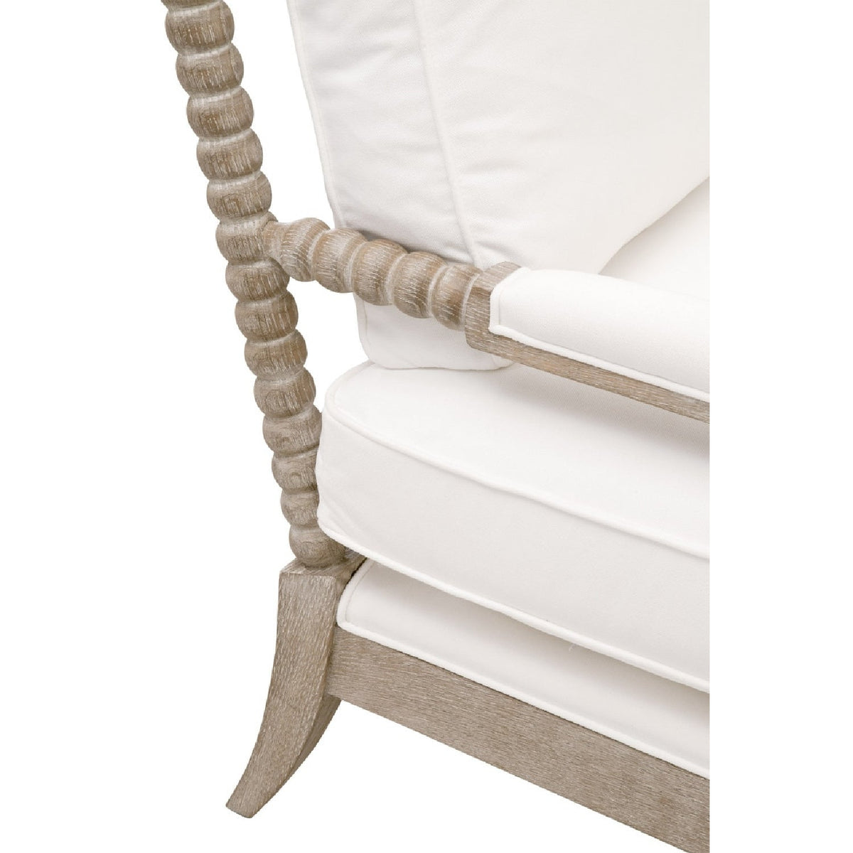 Gray Oak Chaise Lounge | Living Essentials Rouleau
