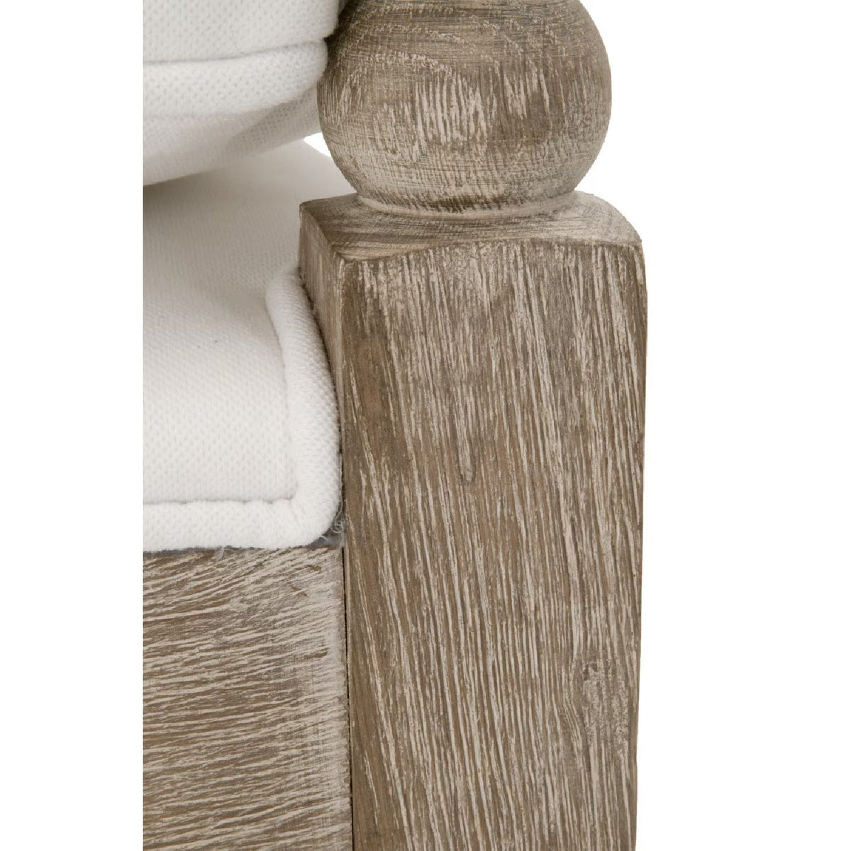 Modern European furniture - Cushioned Gray Oak Club Chair - www.oroa.com