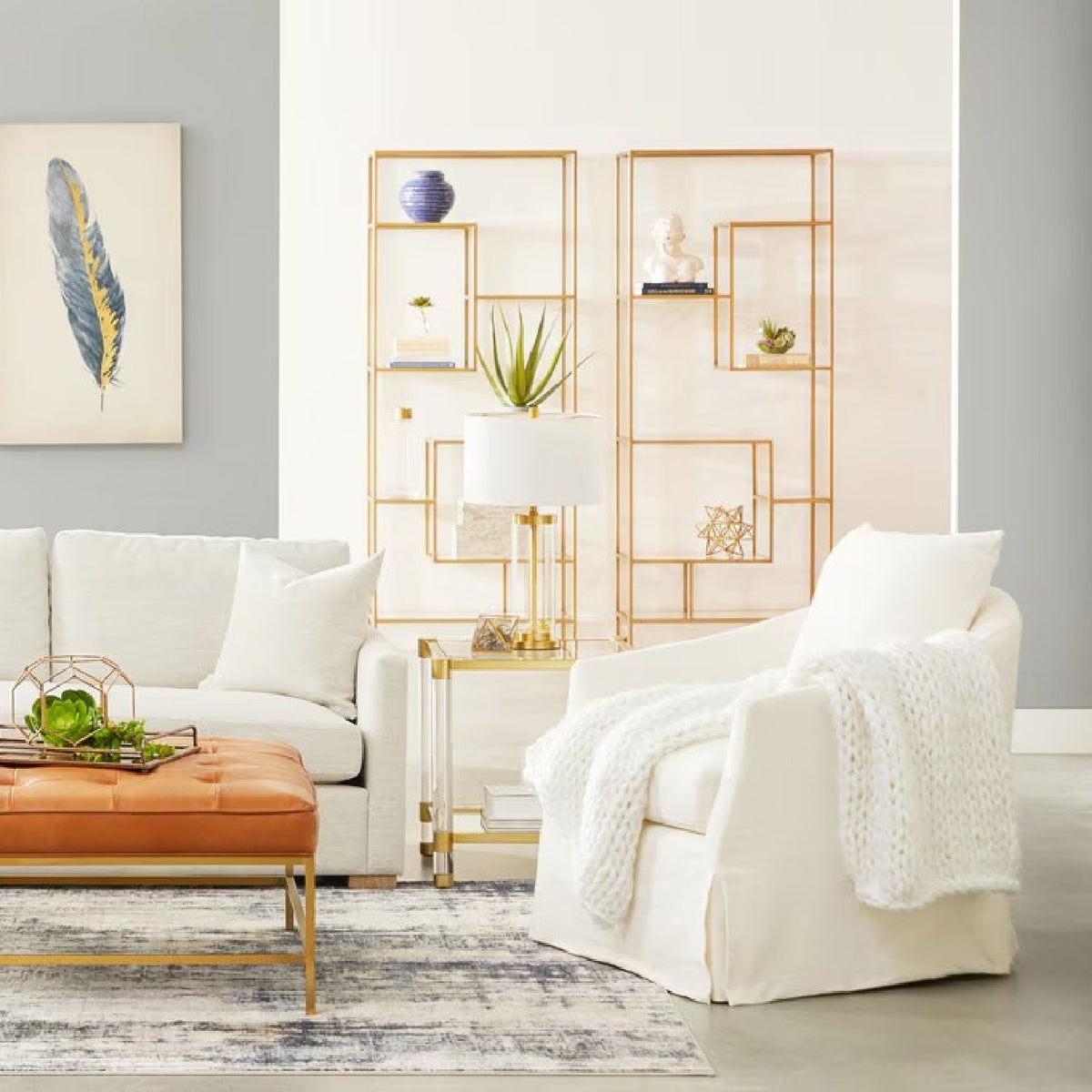Skirted Swivel Club Chair | Living Essentials Faye