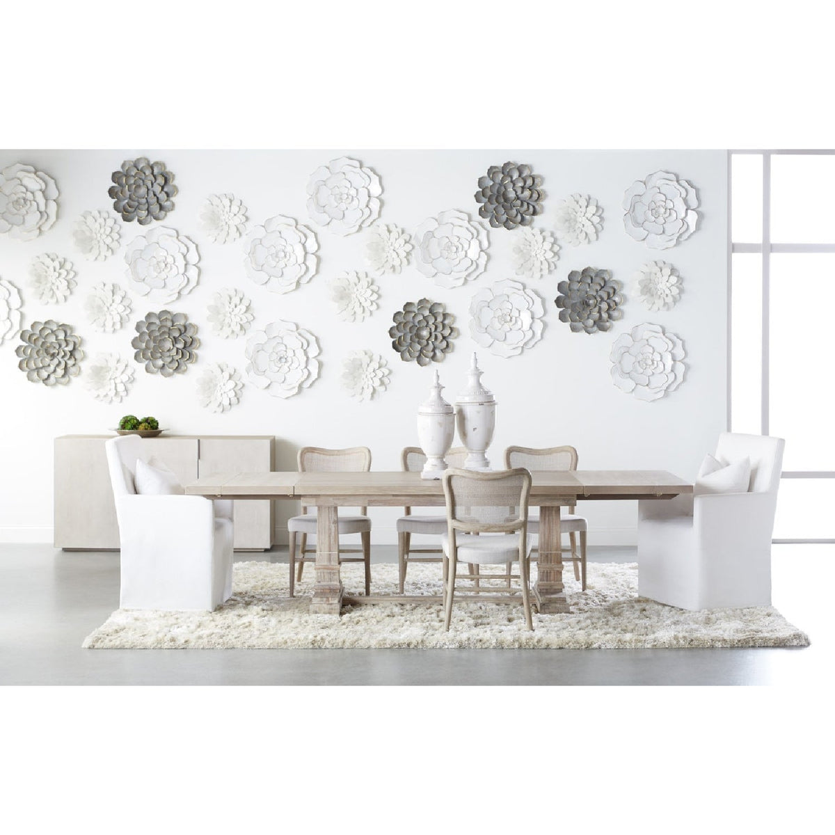 Cane-Back Dining Chair Set (2) | Living Essentials Cela