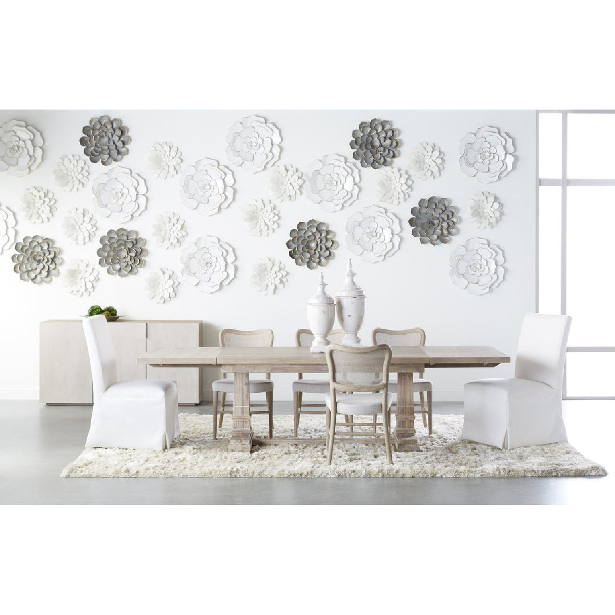 Cane-Back Dining Chair Set (2) | Living Essentials Cela