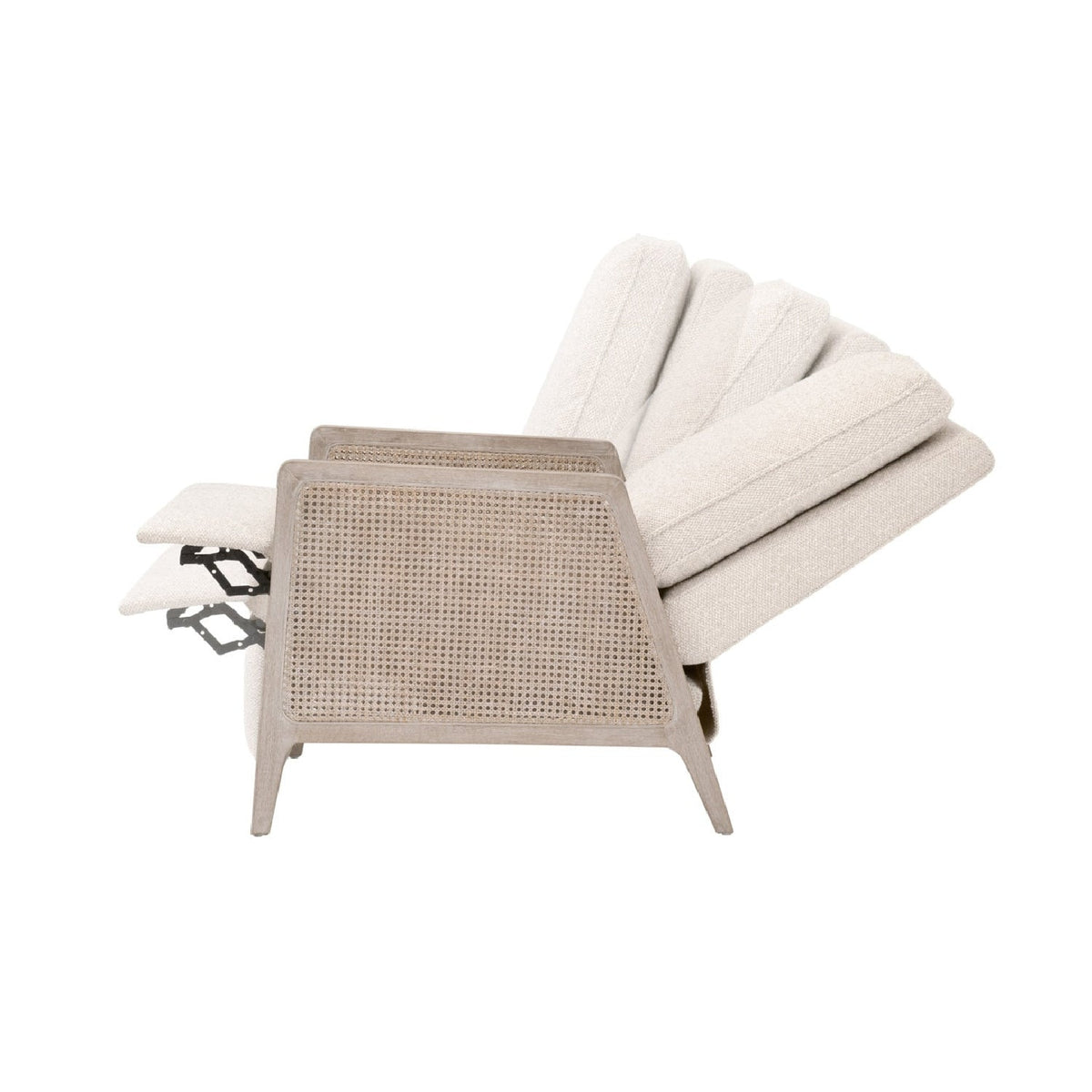 Modern European furniture - Beige Linen Recliner Chair - www.oroa.com