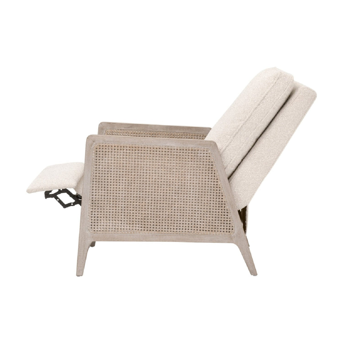 Modern European furniture - Beige Linen Recliner Chair - www.oroa.com