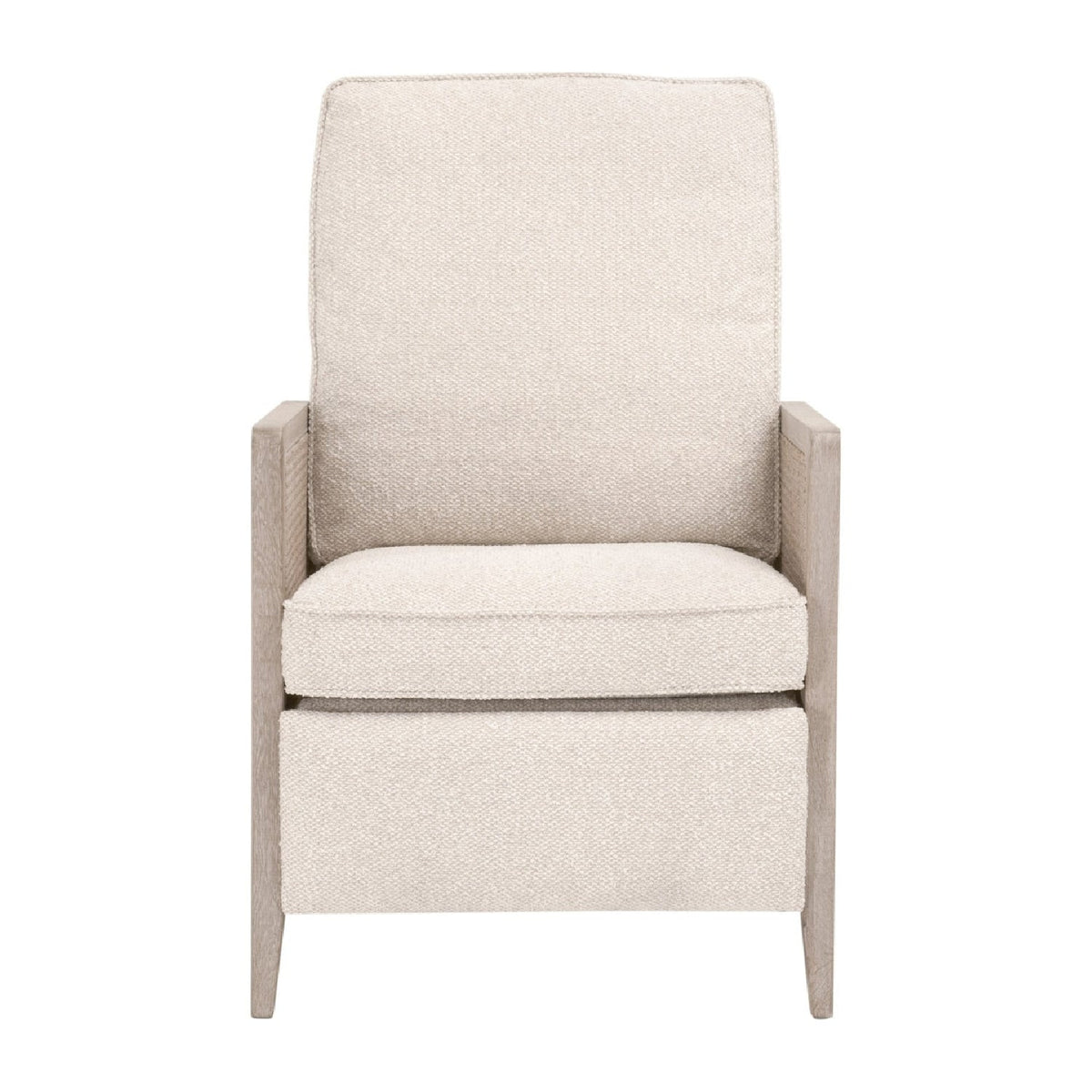 Modern European furniture - Beige Linen Recliner Chair - www.oroa.com