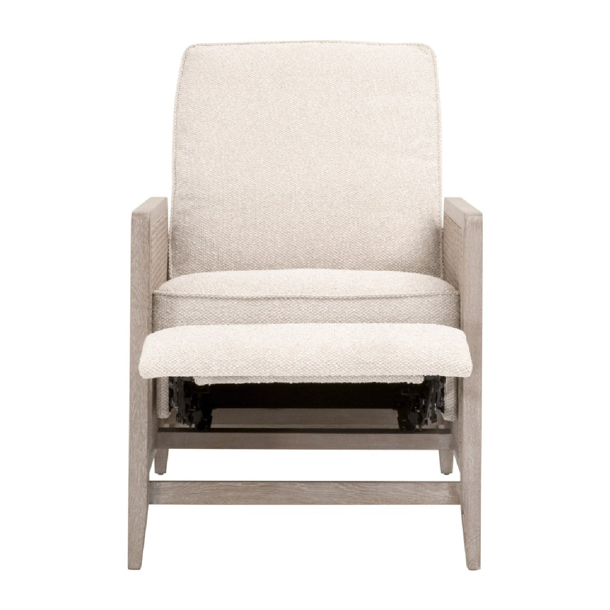 Modern European furniture - Beige Linen Recliner Chair - www.oroa.com