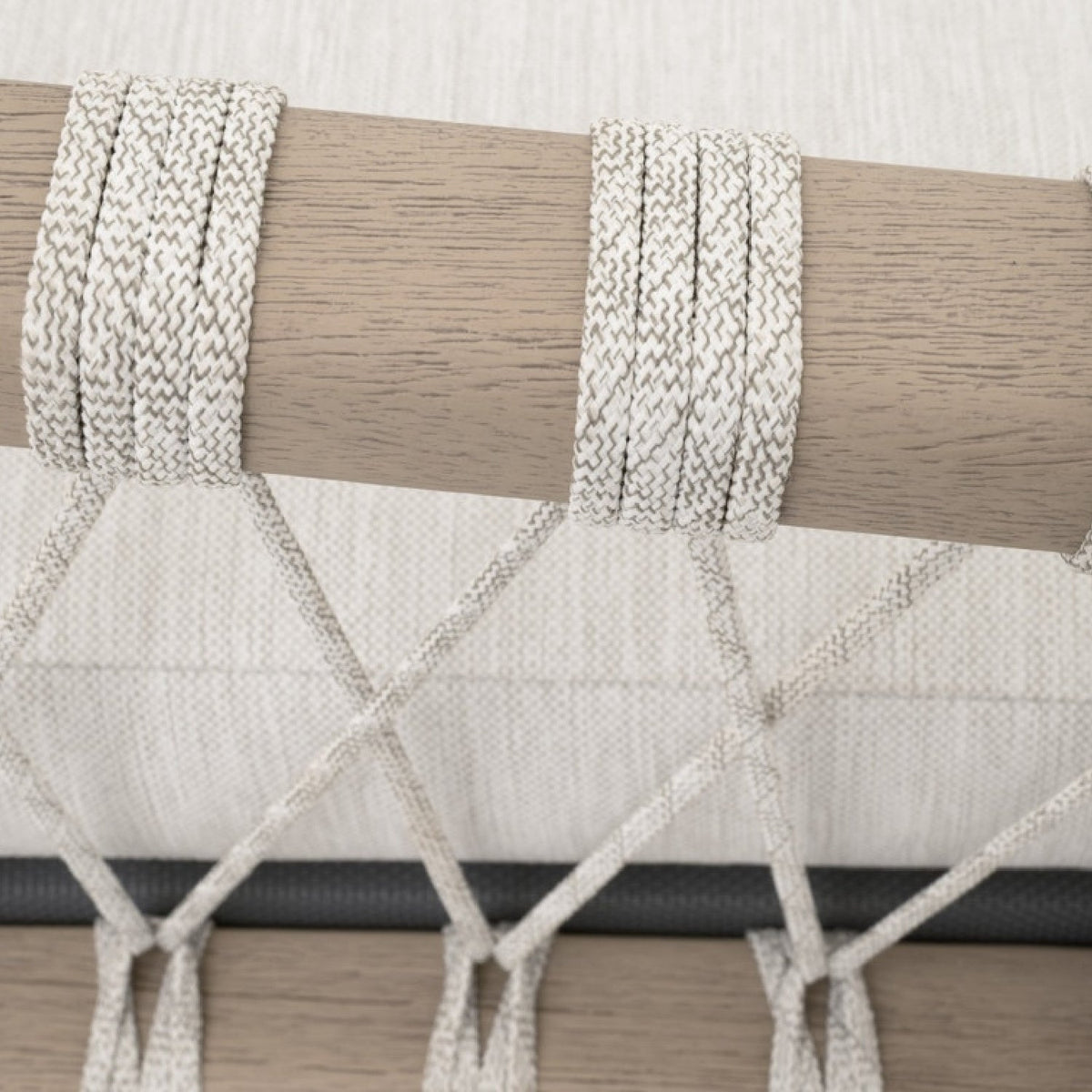 Modern European furniture - White Rope Outdoor Counter Stool - www.oroa.com