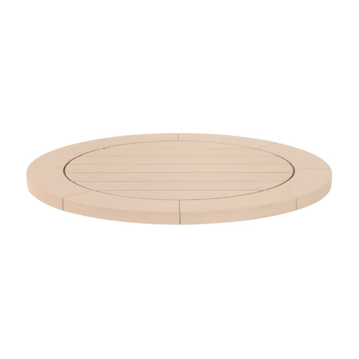 Round Teak Outdoor Dining Table | Living Essentials Boca