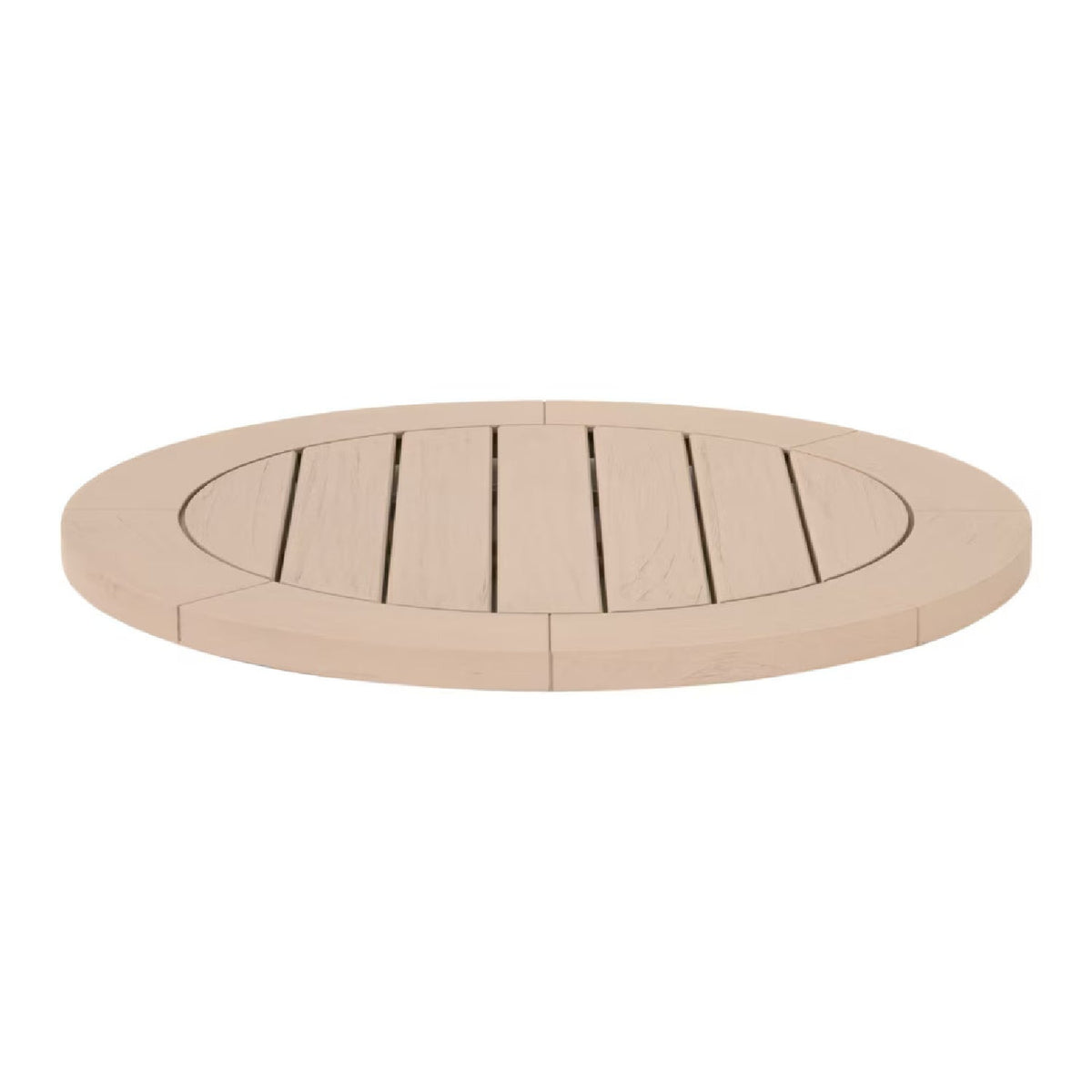 Round Teak Outdoor Dining Table | Living Essentials Boca