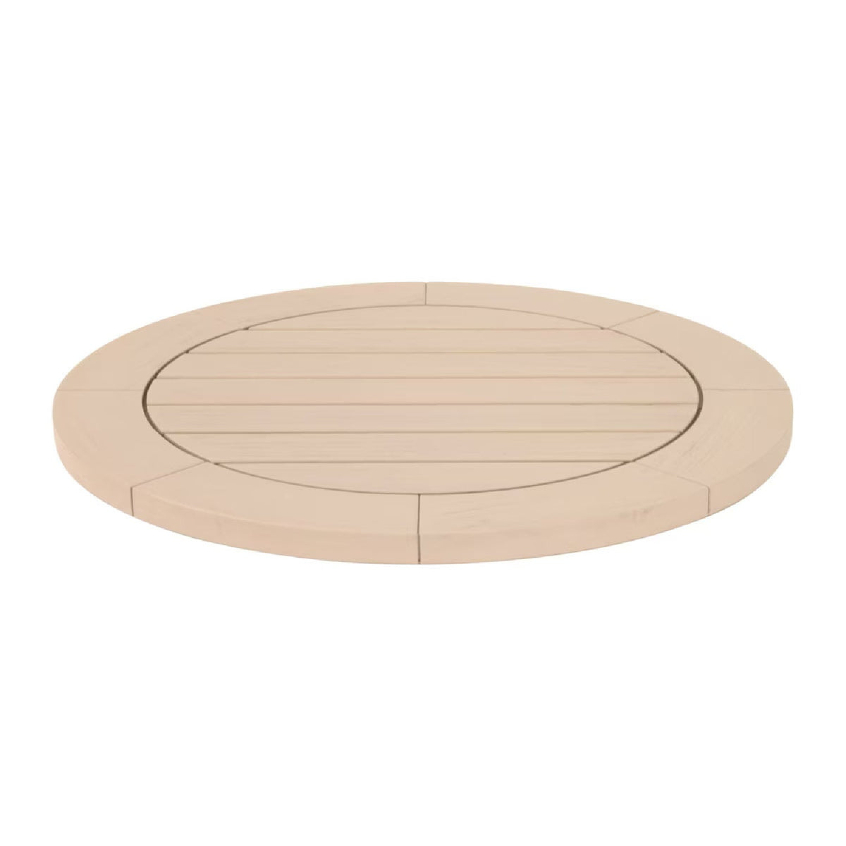 Round Teak Outdoor Dining Table | Living Essentials Boca