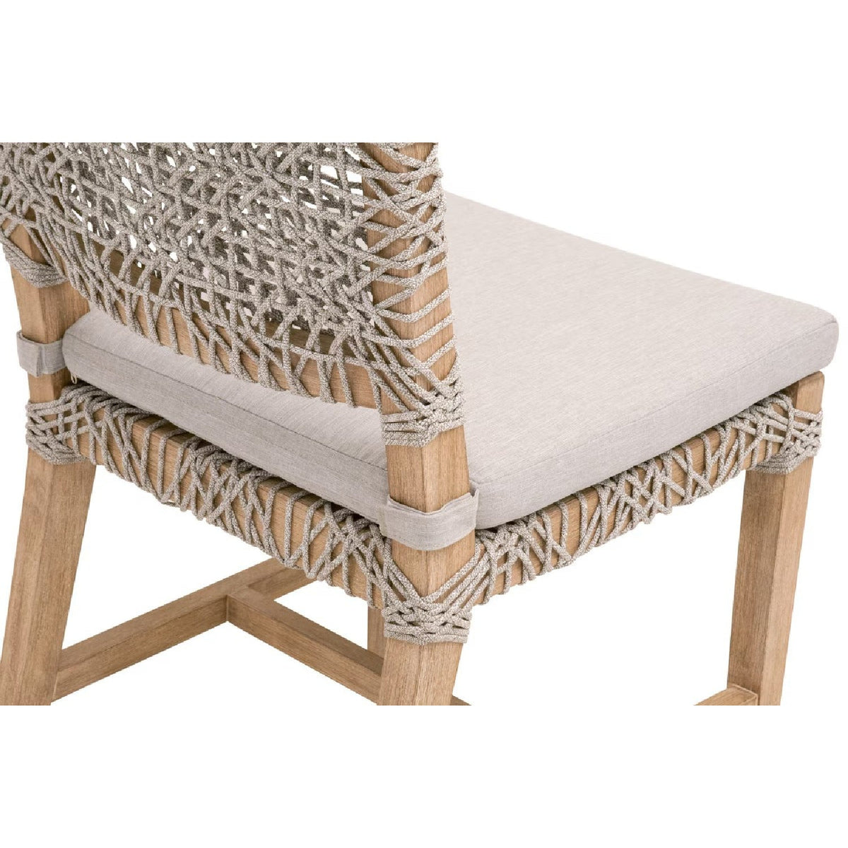 Modern European furniture - Interlaced Flat Rope Dining Chairs (2) - www.oroa.com