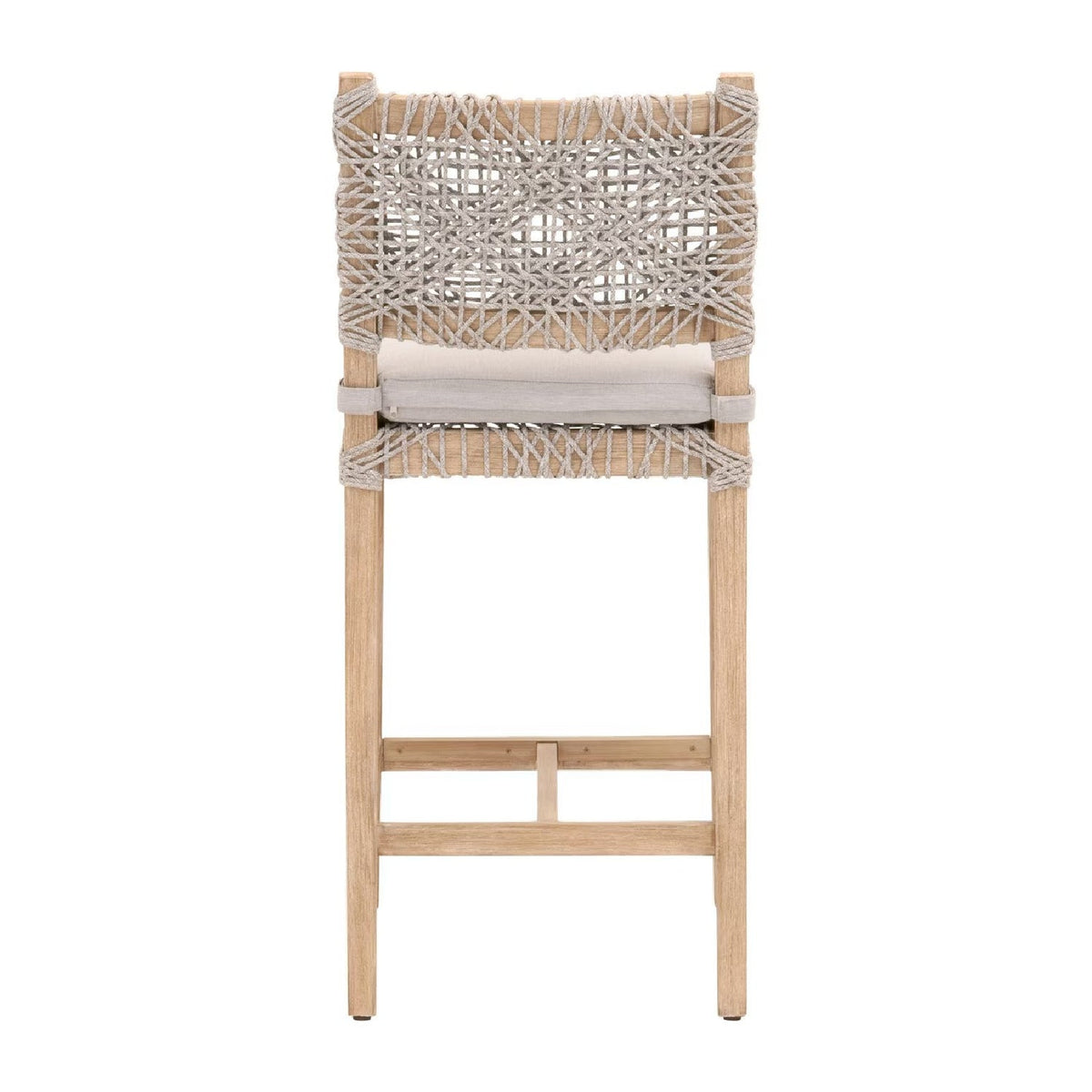 Modern European furniture - Interlaced Flat Rope Counter Stool - www.oroa.com
