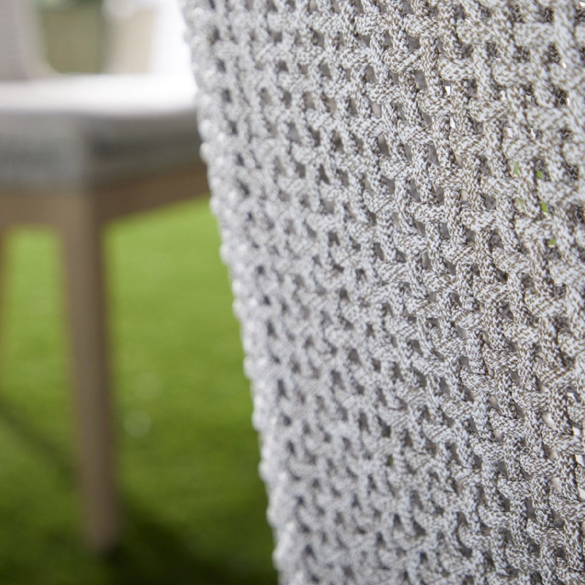 Modern European furniture - White Rope Outdoor Dining Chairs (2) - www.oroa.com