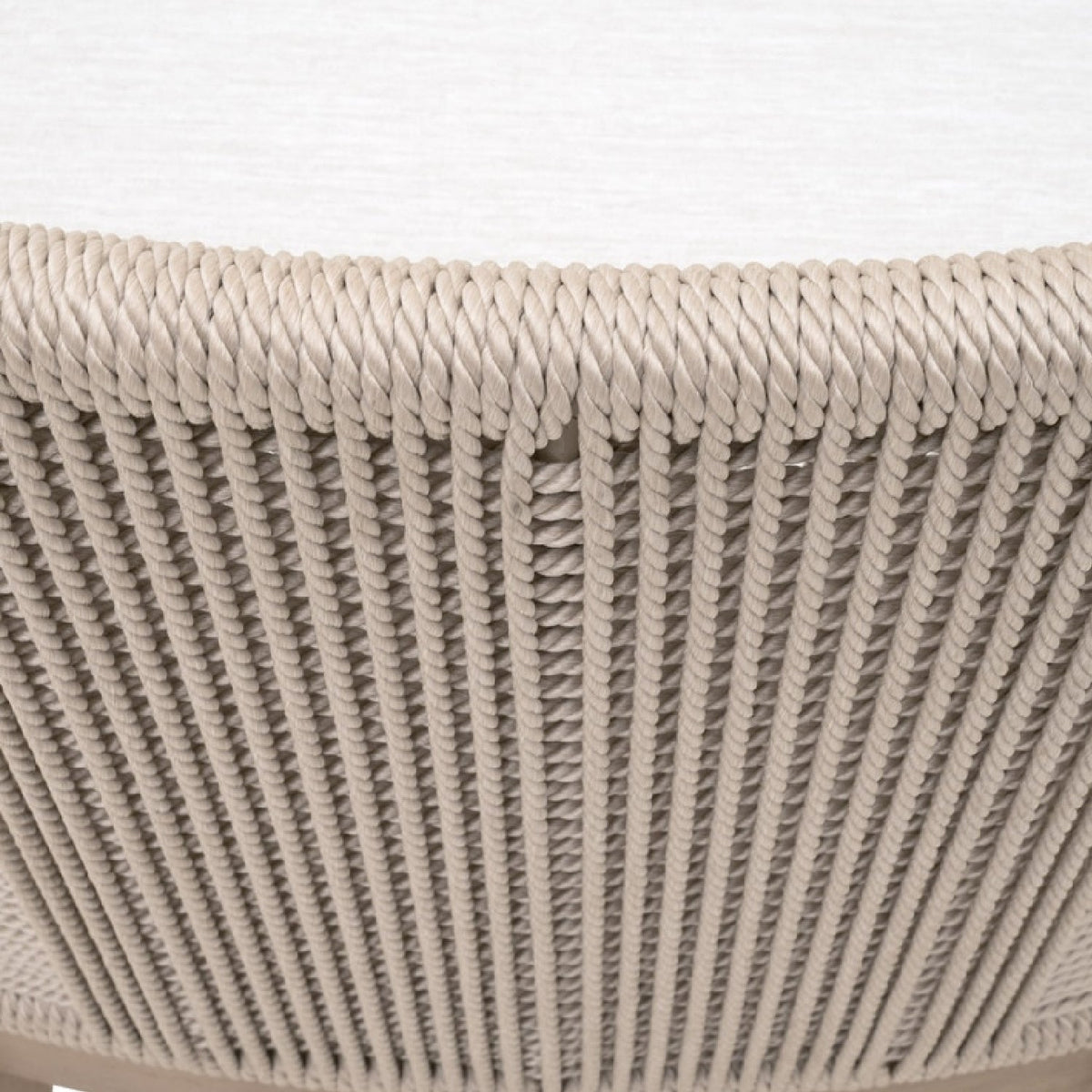 Modern European furniture - Beige Rope Outdoor Counter Stool - www.oroa.com