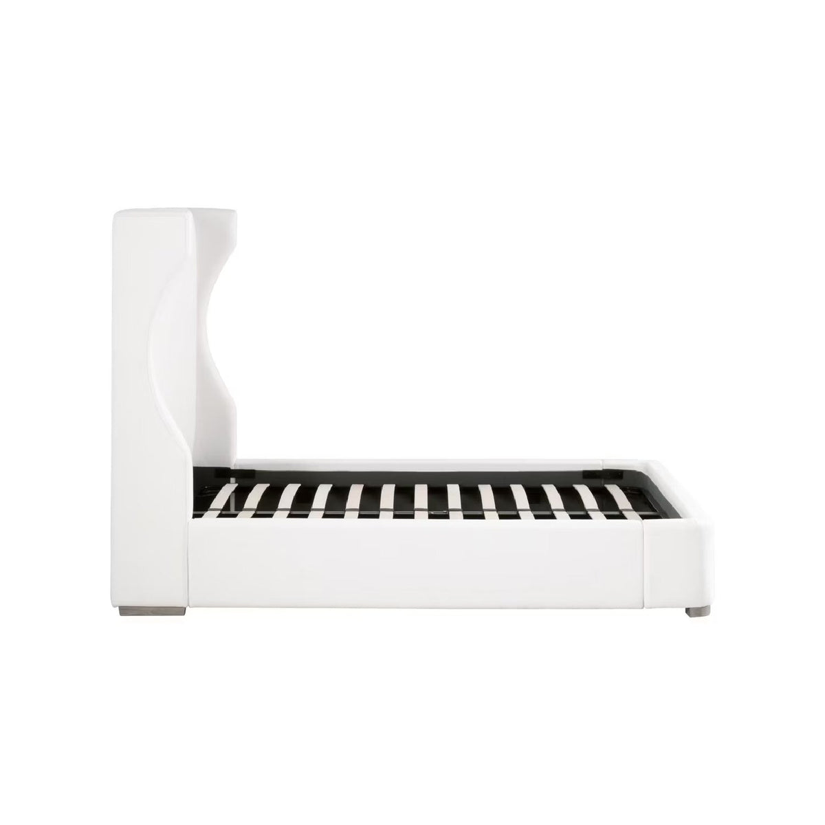 White Upholstered Bed | Living Essentials Balboa
