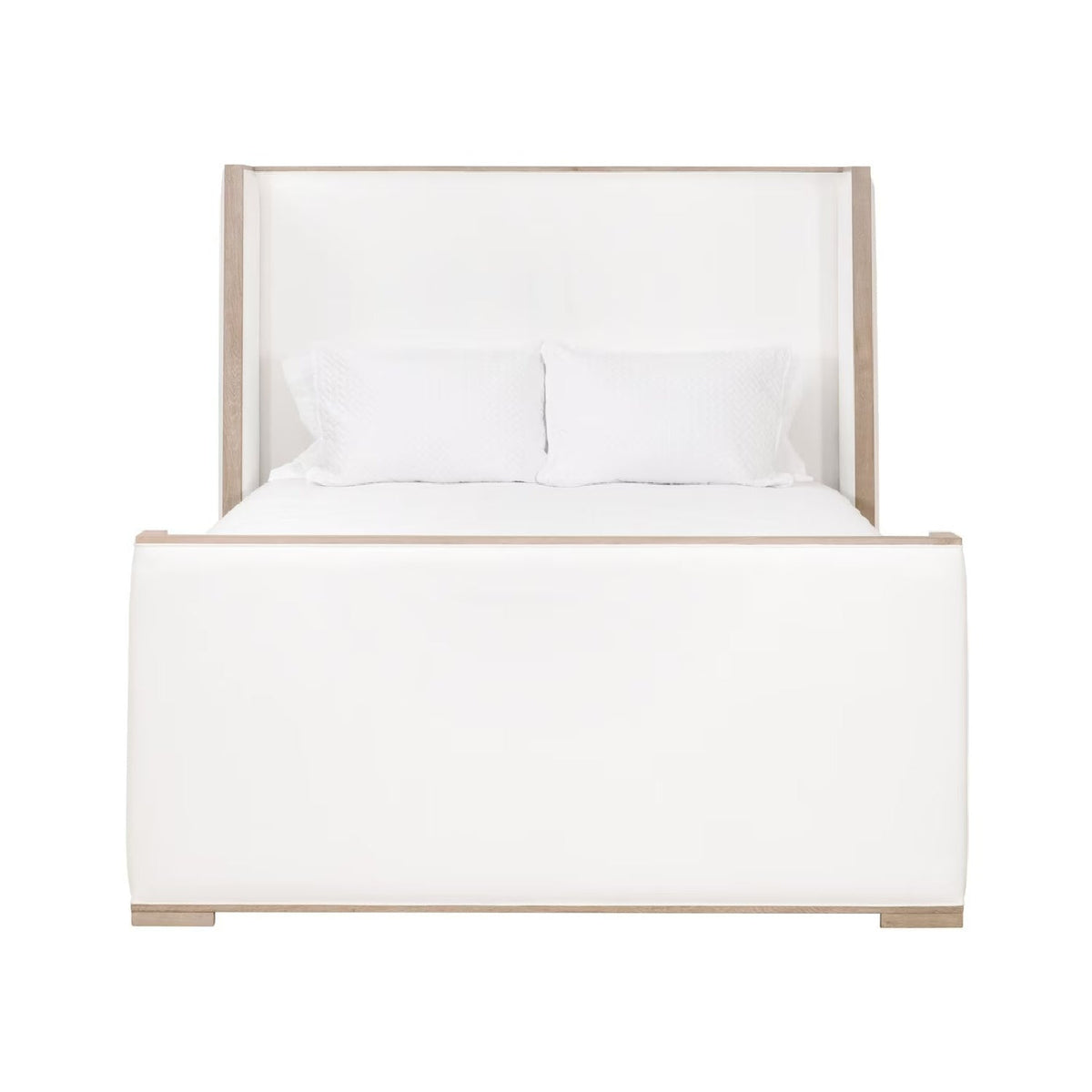 White Upholstered Bed | Living Essentials Tailor