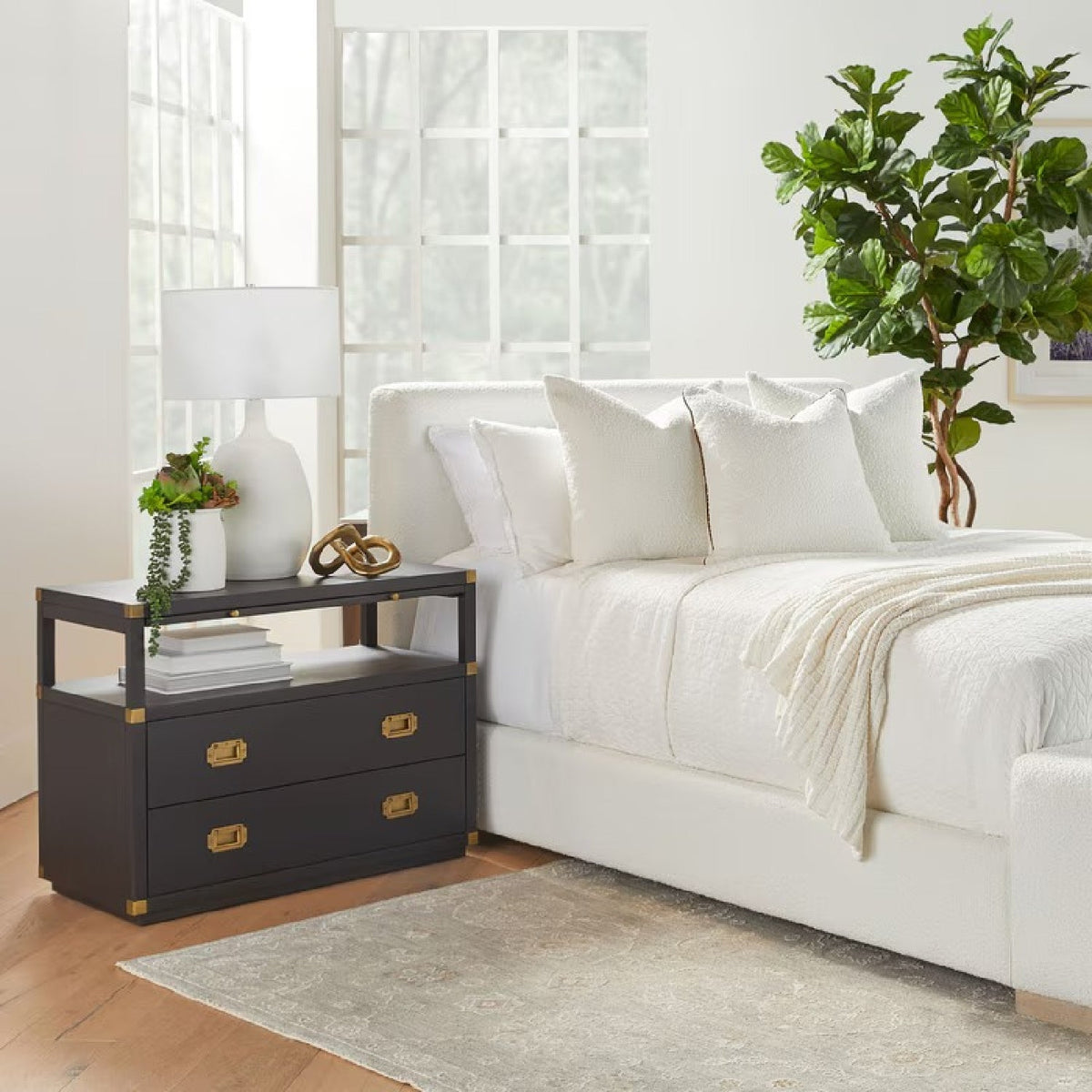 Piped Square Pillows (2) | Living Essentials The Not So Basic