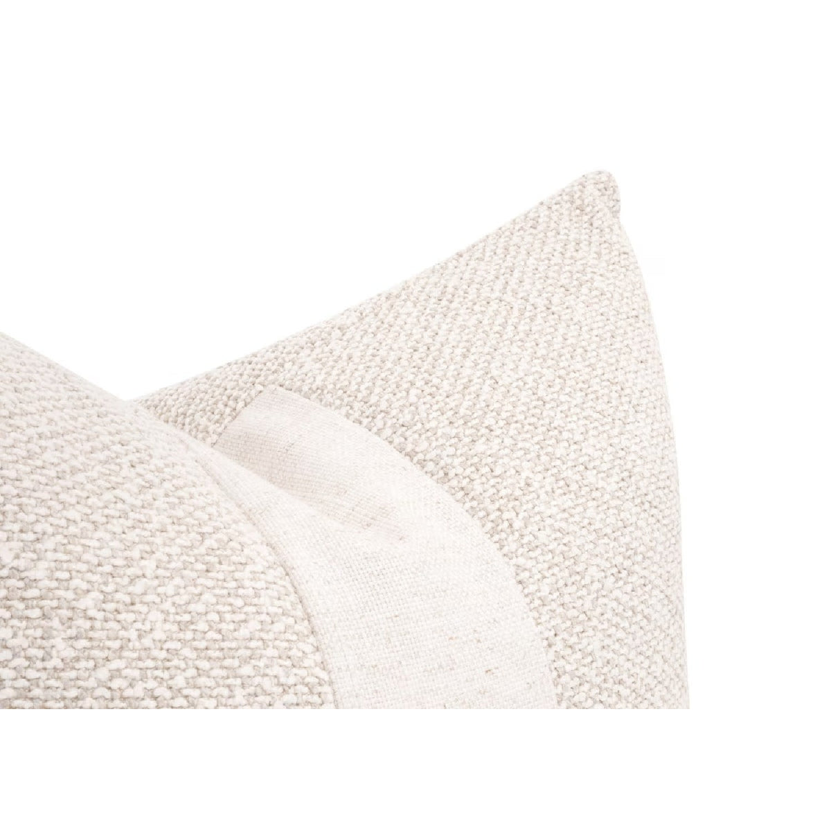 Modern European furniture - Cream Linen Stripe Pillows (2) - www.oroa.com