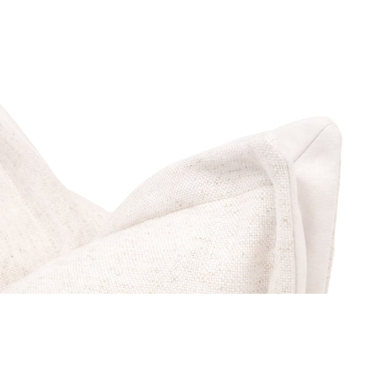 Modern European furniture - Cream Linen Flanged Pillows (2) - www.oroa.com