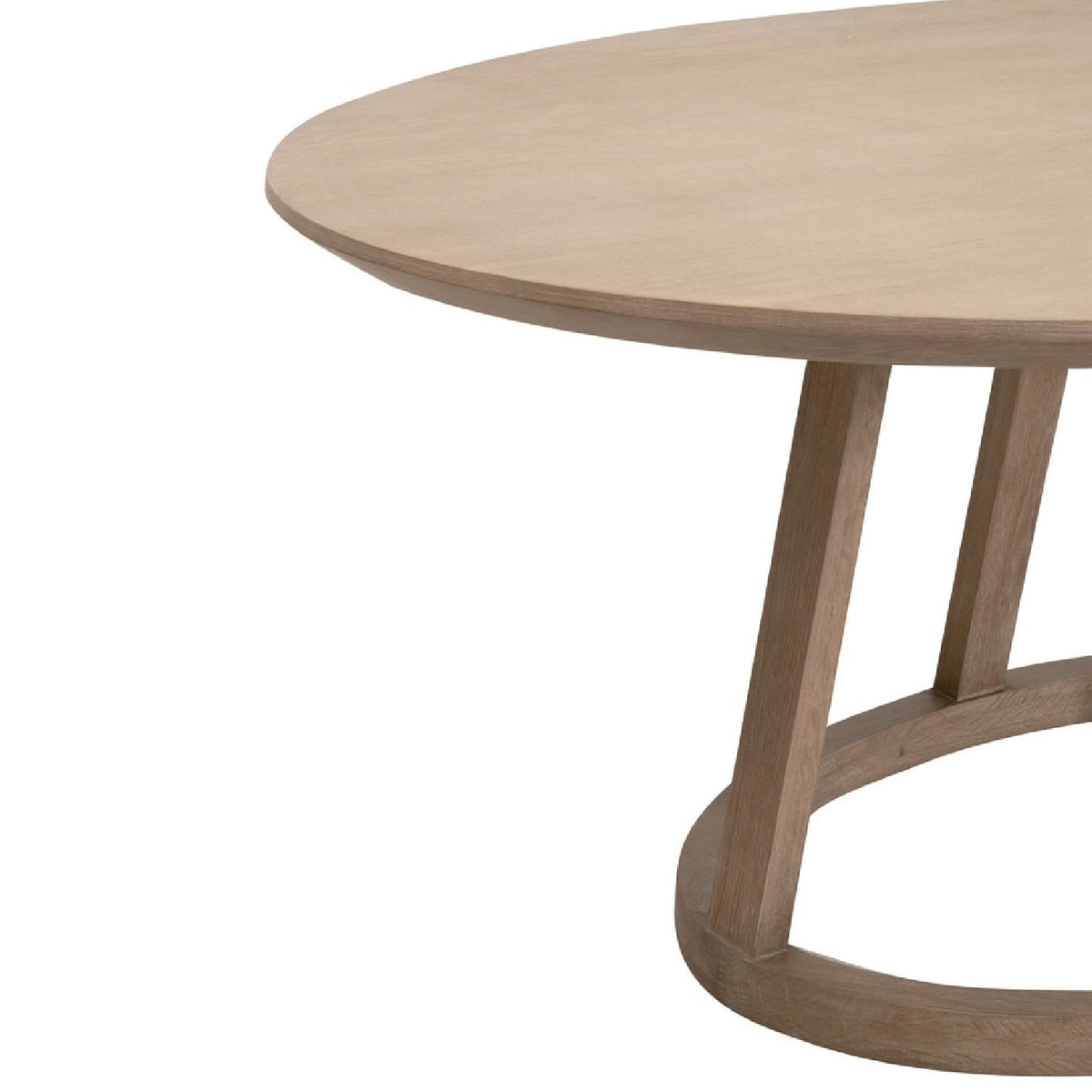 Oval Oak Dining Table | Living Essentials Reeves