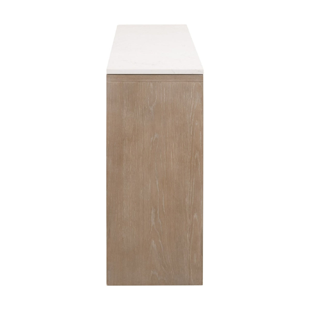 Crisscross Oak Console Table | Living Essentials Cellar