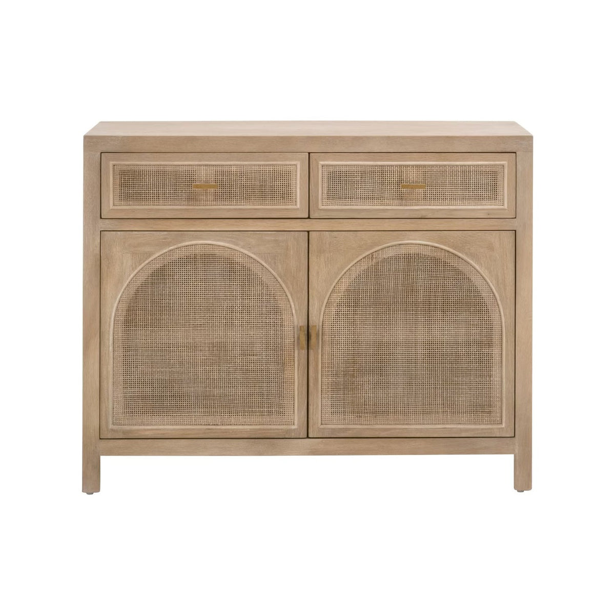 Modern European furniture - Smoked Gray Oak Media Cabinet - www.oroa.com