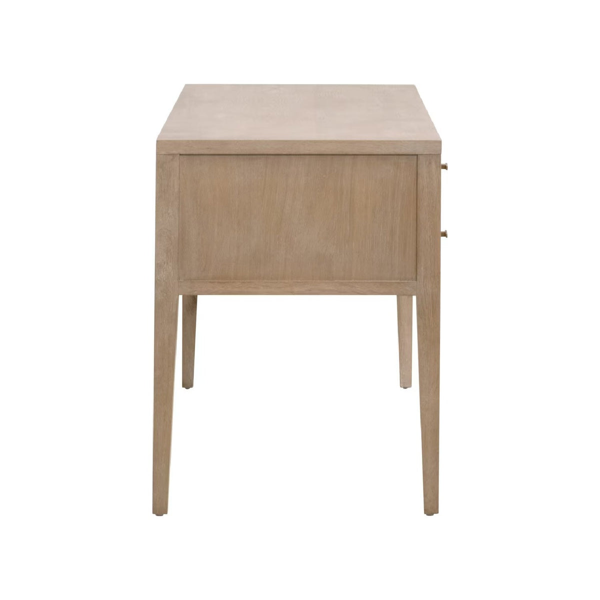 Gray Oak 5-Drawer Desk | Living Essentials Cane
