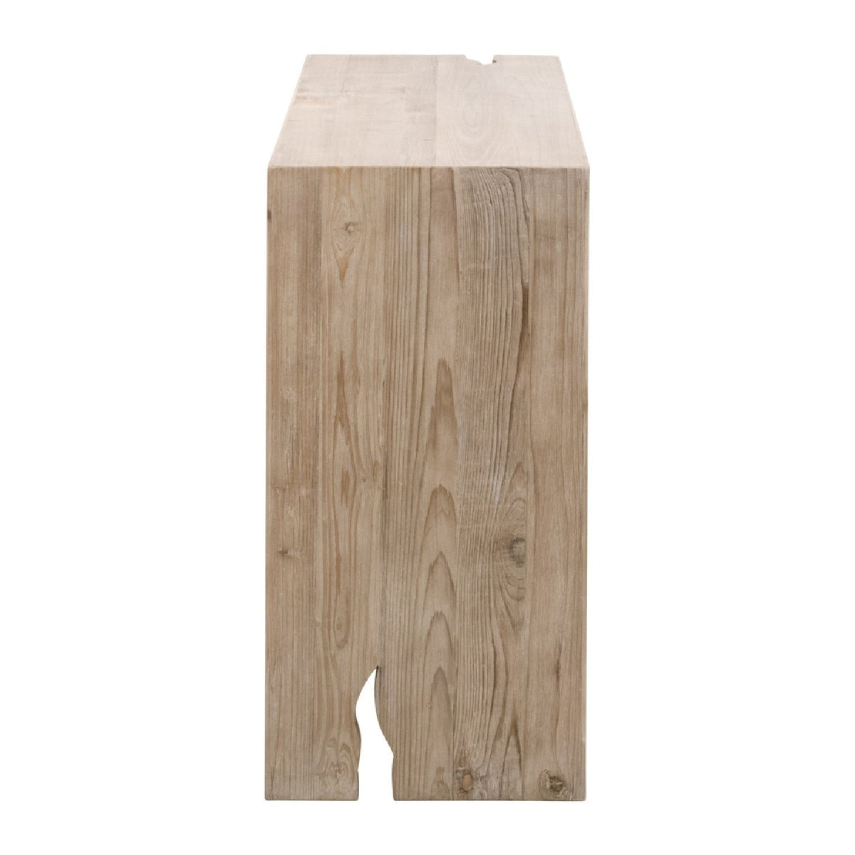 Natural Pine Wood Console Table | Living Essentials Reed
