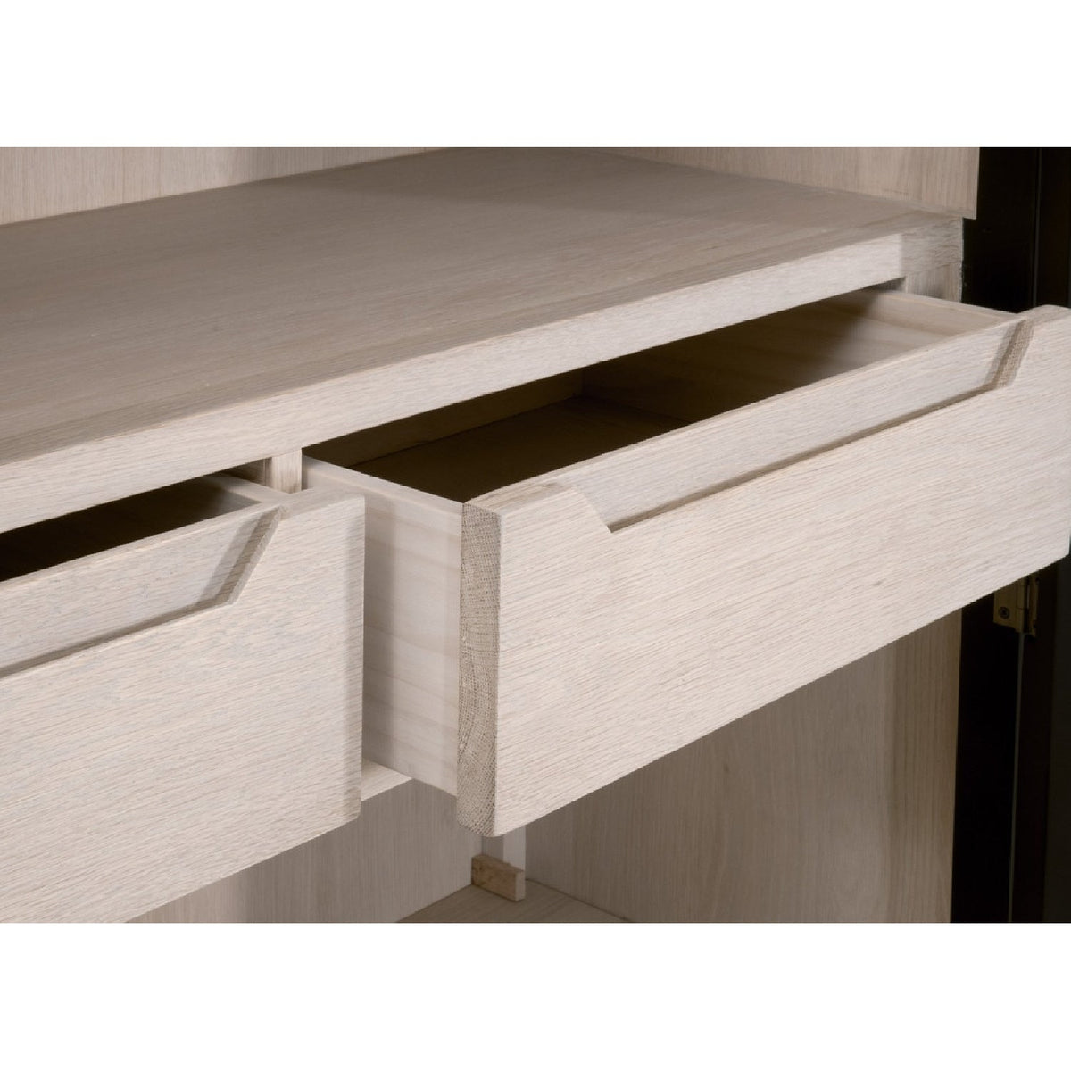 Black Birch Arched Display Cabinet | Living Essentials Toulouse