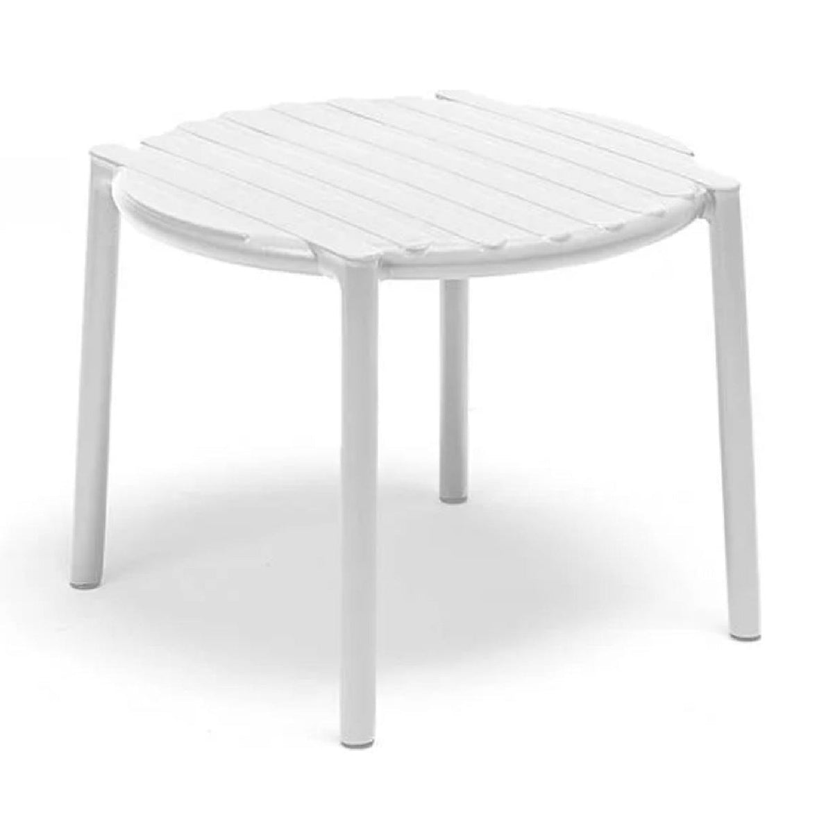 Slatted Round Outdoor Coffee Table | Nardi Doga