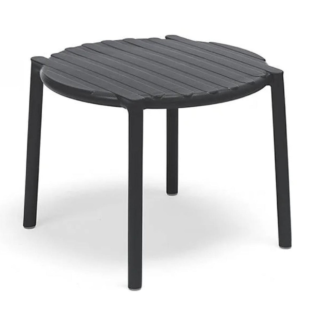 Slatted Round Outdoor Coffee Table | Nardi Doga