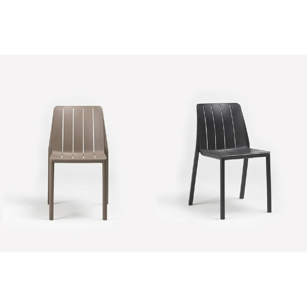 Slatted Outdoor Monobloc Chair | Nardi Tiberina | OROA.com