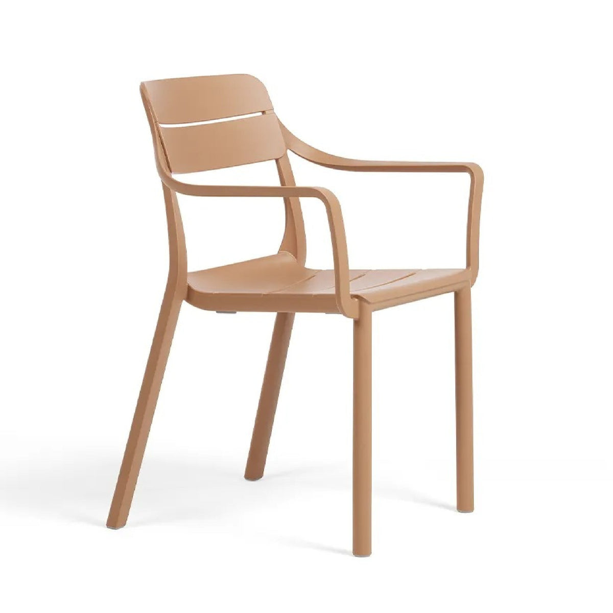 Fiberglass Outdoor Monobloc Dining Armchair | Nardi Cassia