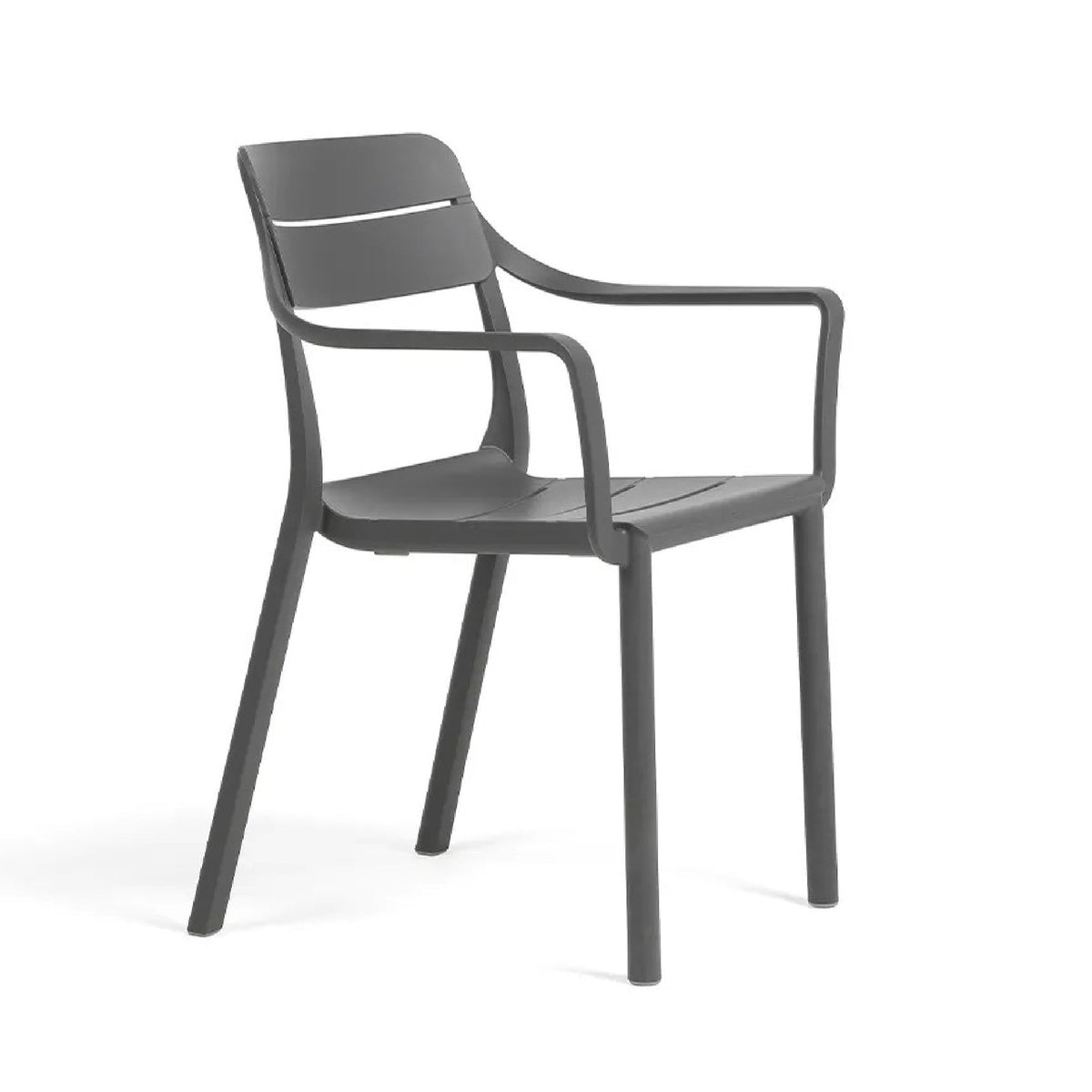 Regenerated Fiberglass Outdoor Dining Armchair | Nardi Cassia