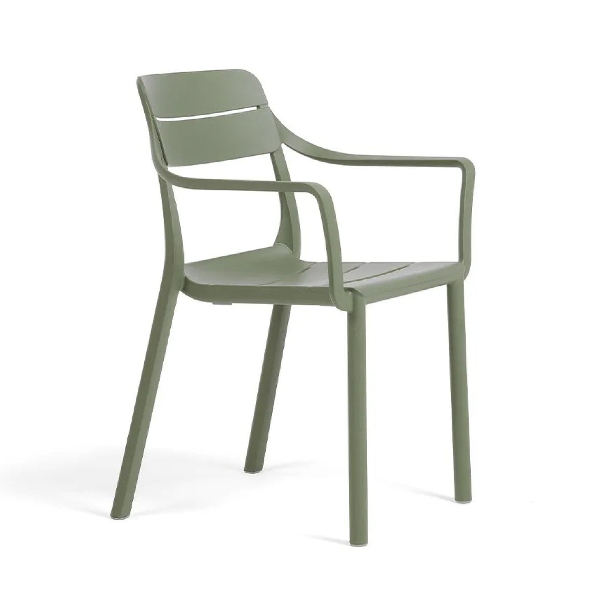 Regenerated Fiberglass Outdoor Dining Armchair | Nardi Cassia