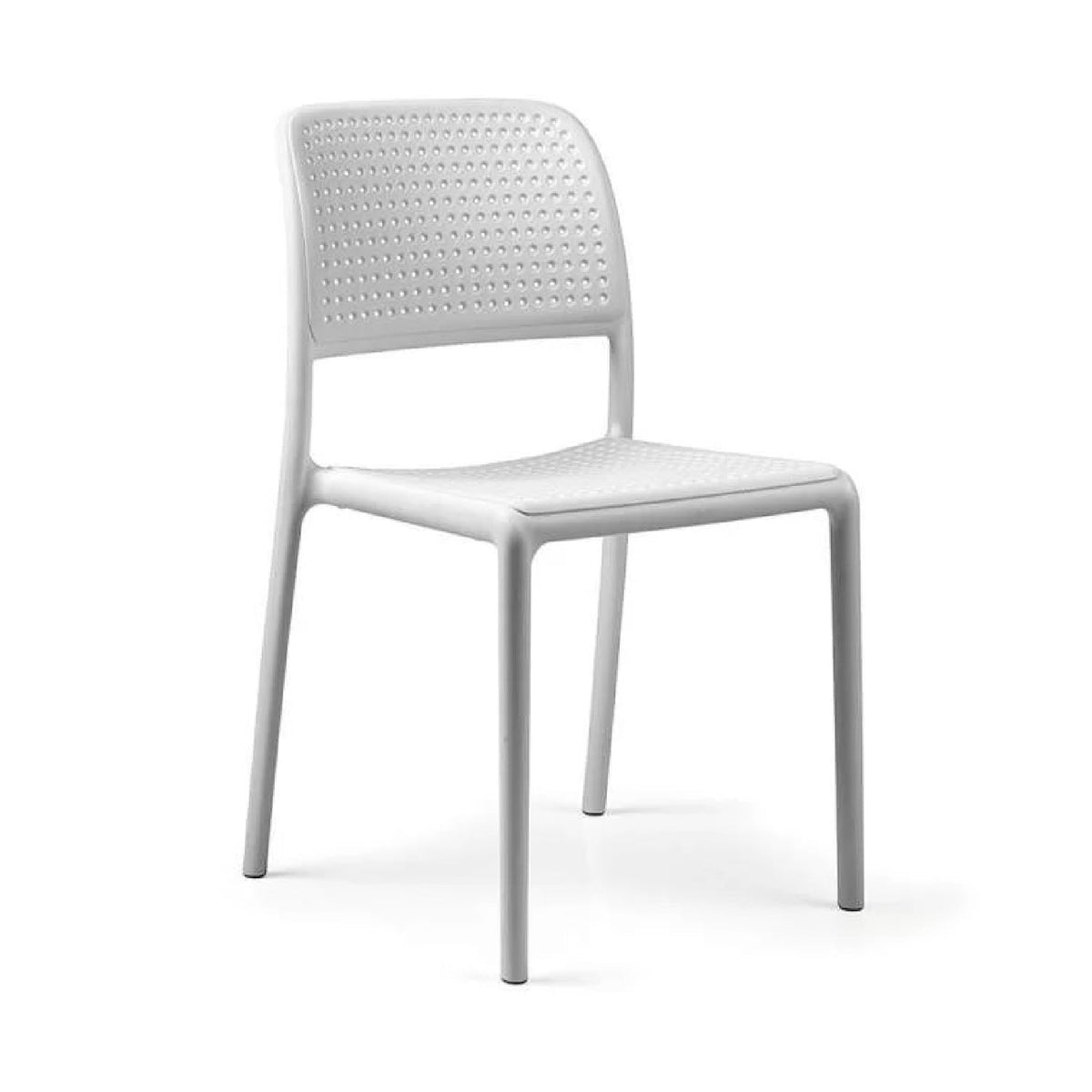 Perforated Fiberglass Outdoor Dining Chair | Nardi Bora