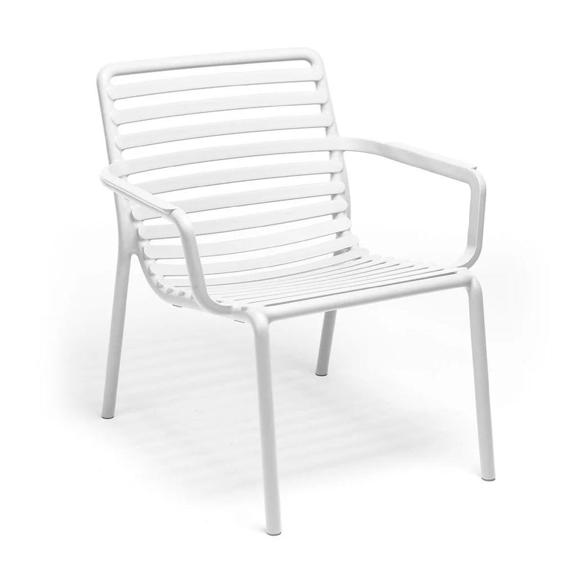 Slatted Stackable Outdoor Lounge Chair | Nardi Doga