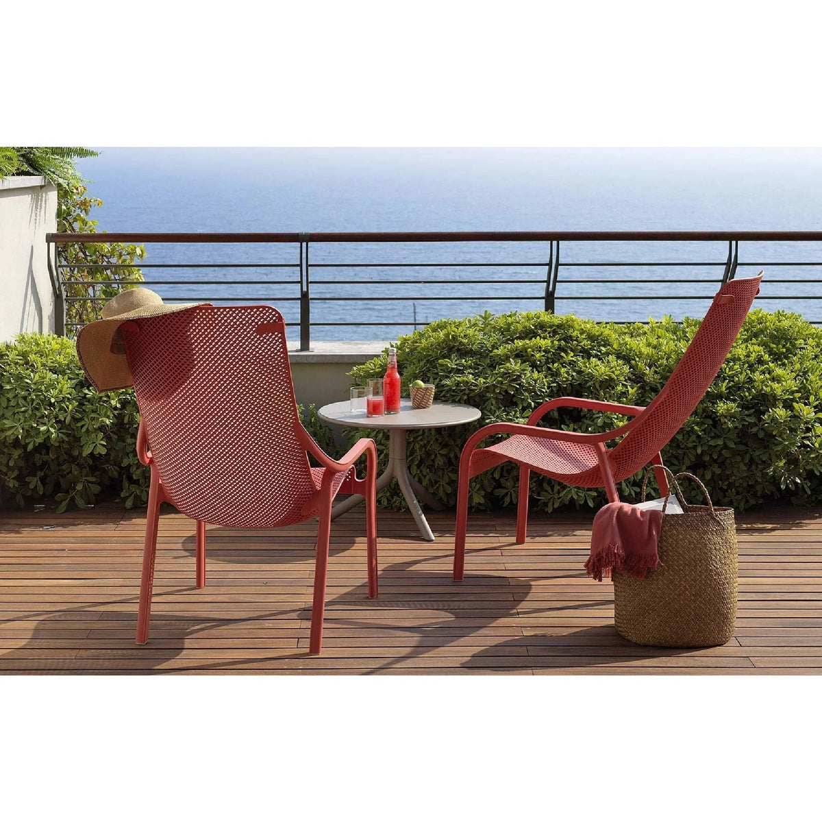 Perforated Outdoor Lounge Chair | Nardi Net Lounge