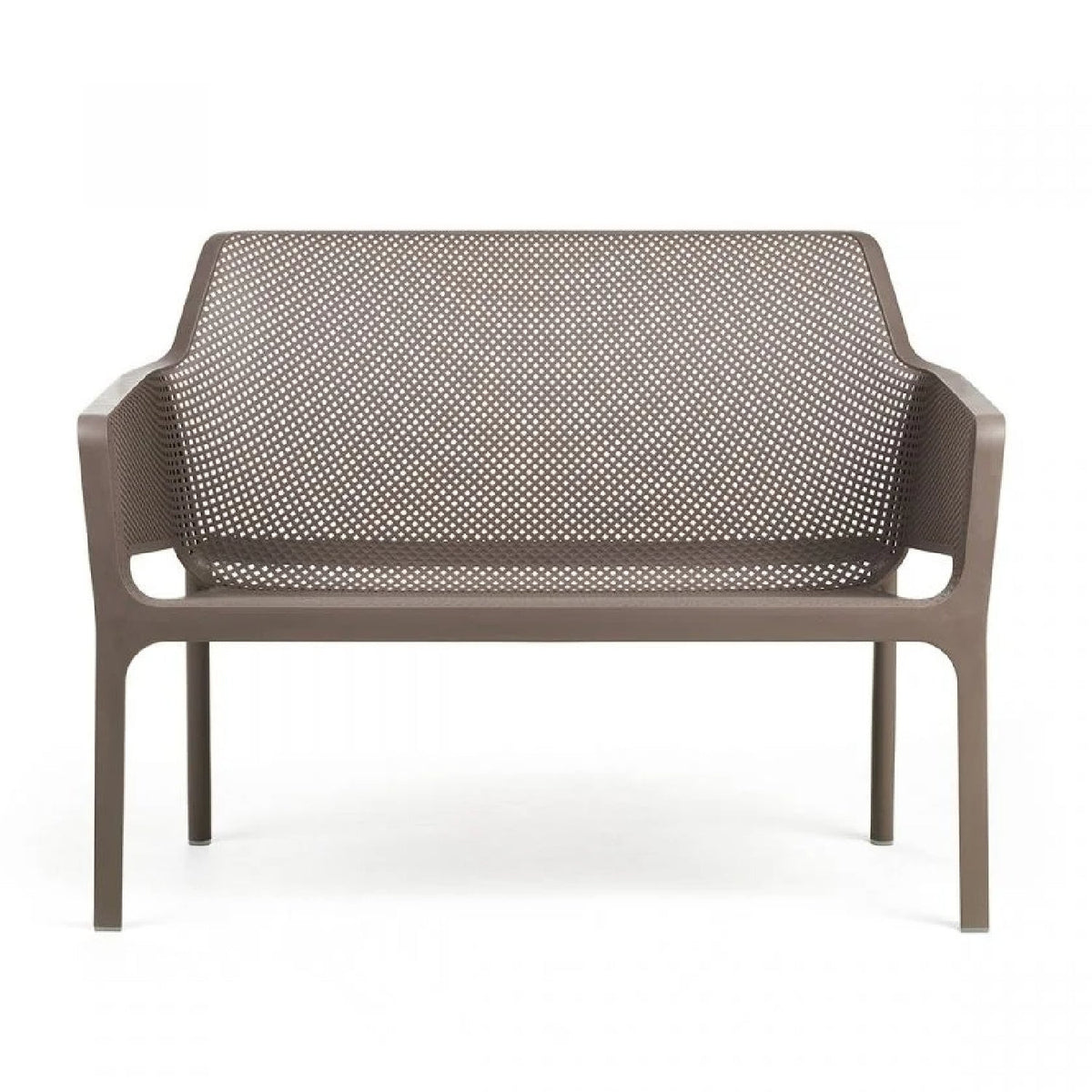 Outdoor Perforated 2-Seater Bench | Nardi Net | OROA.com