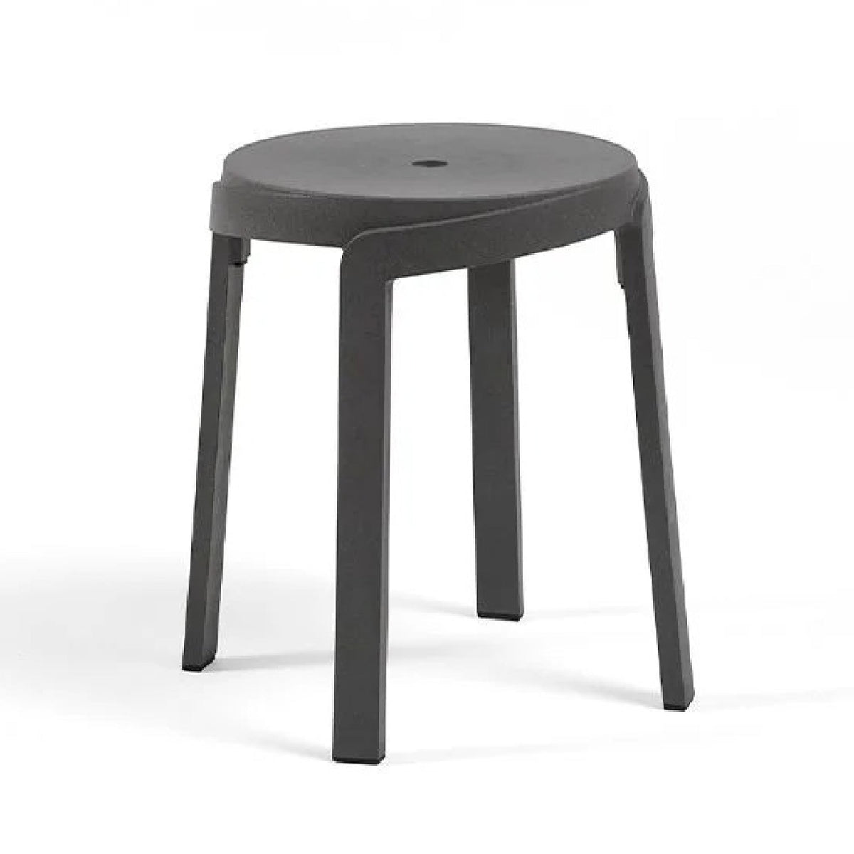 Regenerated Fiberglass Round Outdoor Stool | Nardi Stack Mini