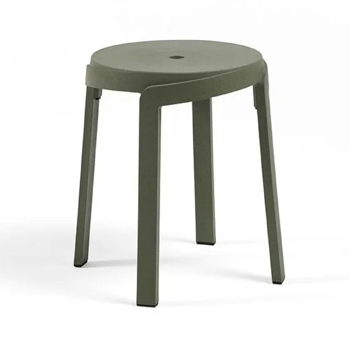 Regenerated Fiberglass Round Outdoor Stool | Nardi Stack Mini