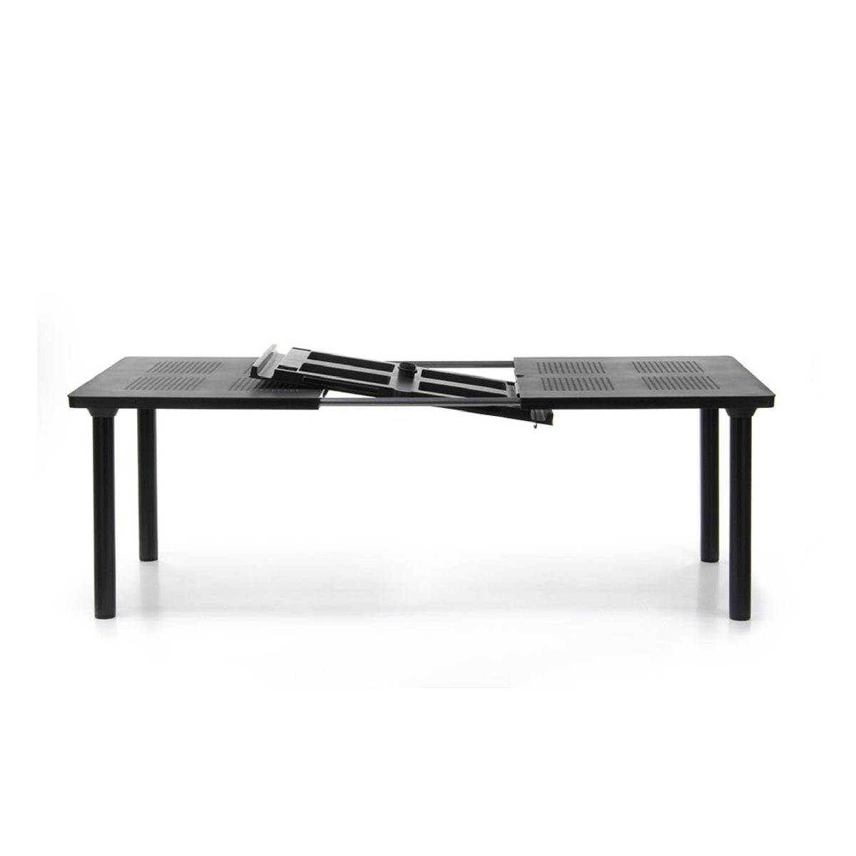 Extendable Outdoor Dining Table with Umbrella Hole | Nardi Libeccio